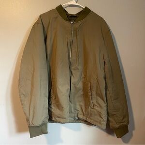 Green Bomber Jacket
